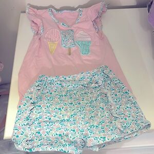 Boutique style ice cream outfit